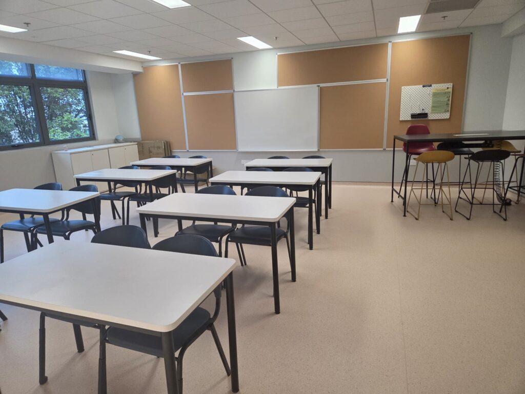 new campus classroom